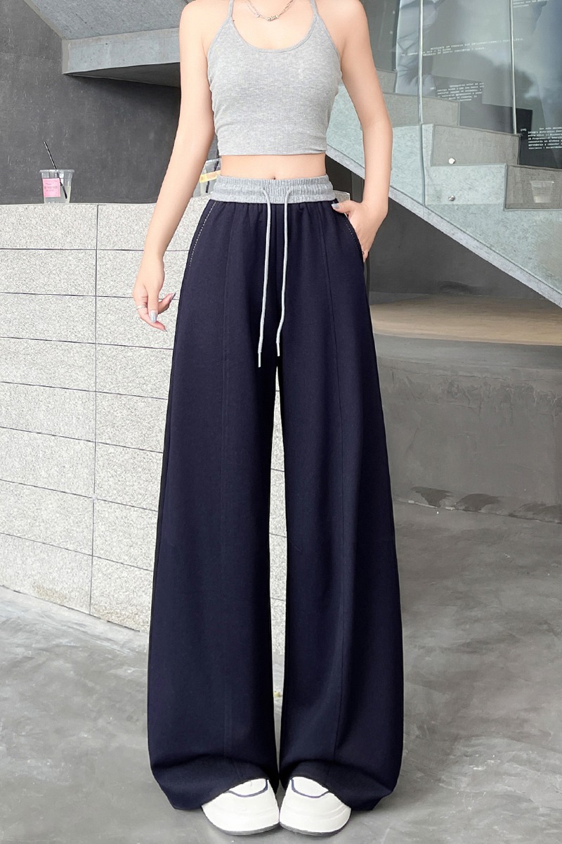實拍2026夏季新款天絲牛仔彎刀褲薄款軟牛仔鐮刀褲香蕉褲女