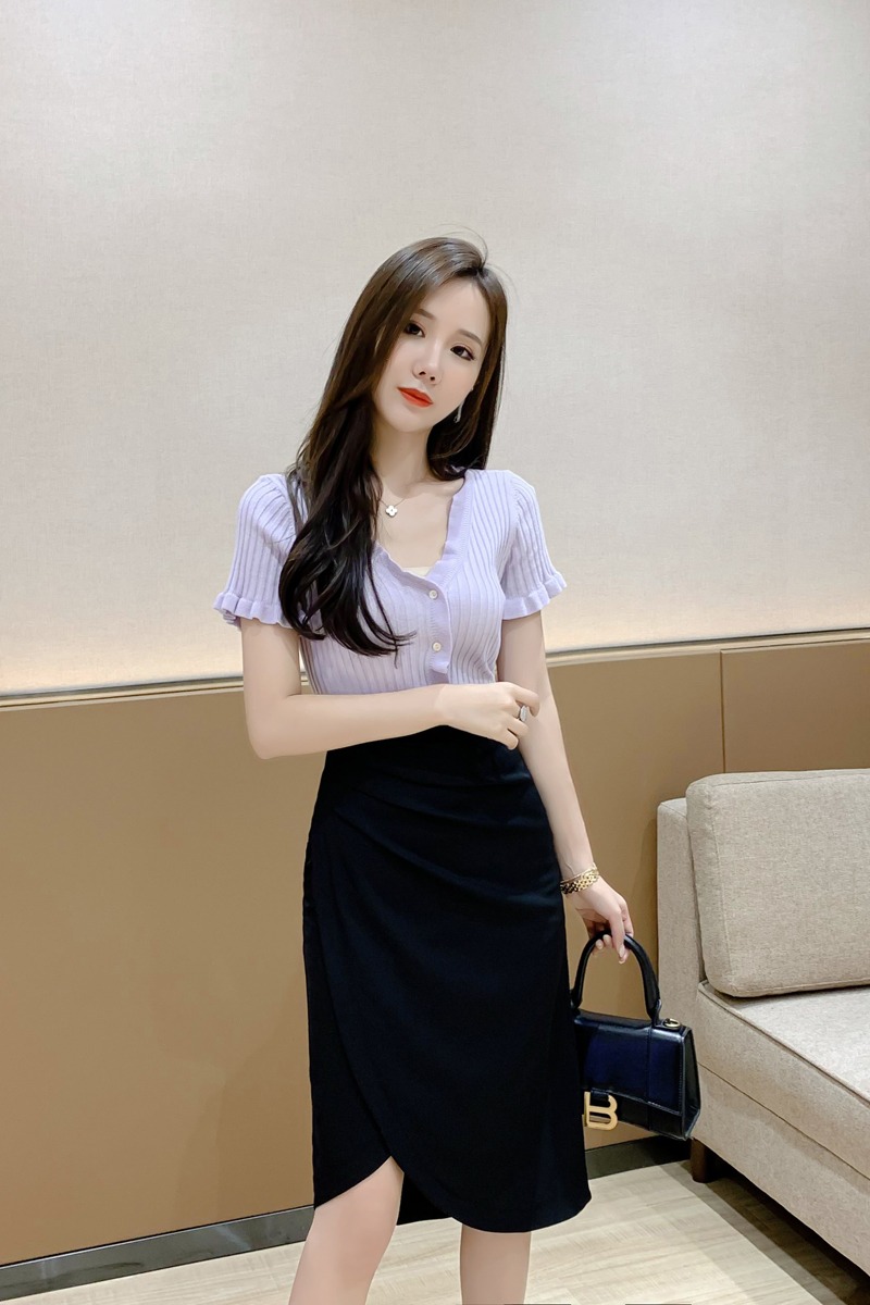 半身裙女2025早秋新款百褶中裙黑色高腰褶皺a字裙港風中長裙顯瘦