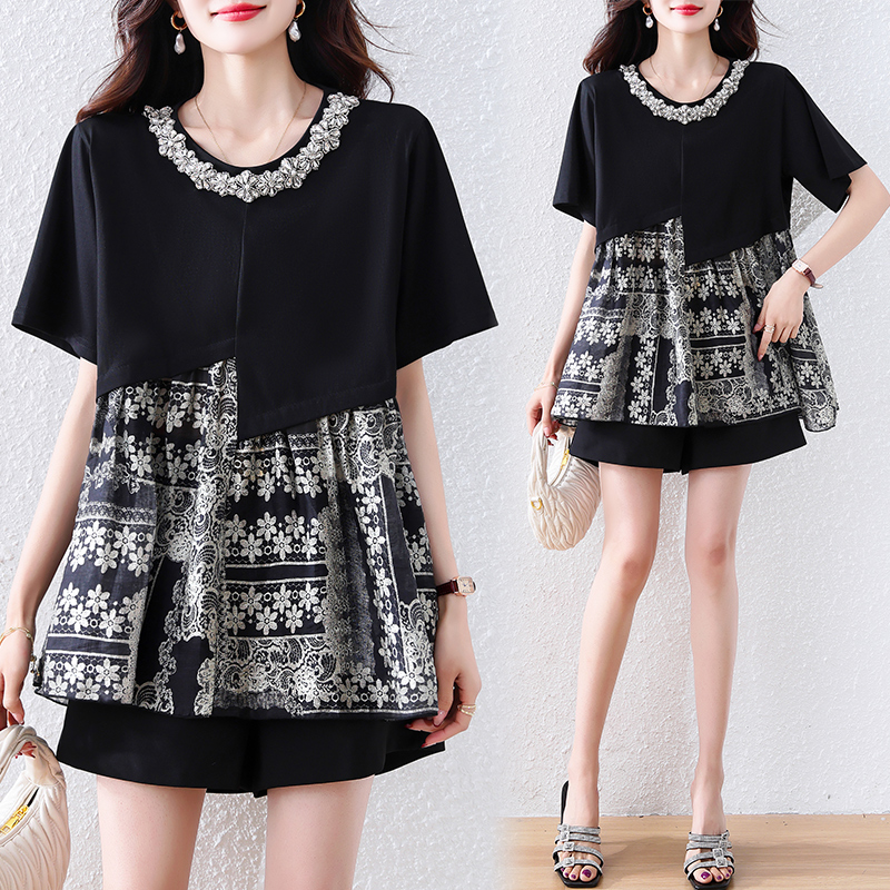 RY2611# 2026夏季薄款清凉透气宽松显瘦韩版半袖女