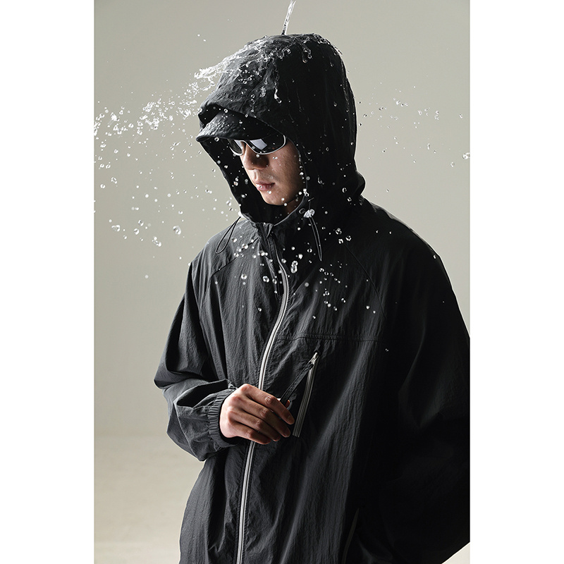 新款UPF50+冰絲防曬衣外套男生夏季輕薄款男士戶外釣魚防曬服