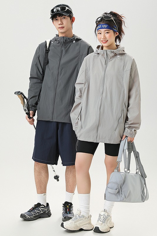 夏季新款UPF50+冰絲防曬衣外套男女中性款輕薄款戶外釣魚防曬服
