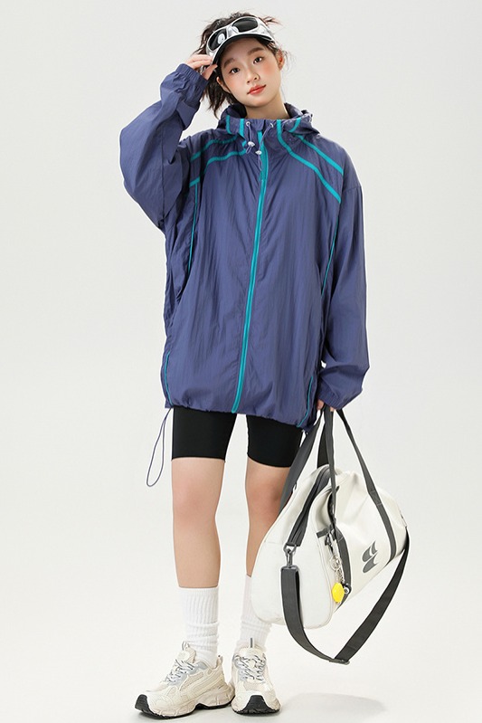 夏季露營新款UPF50+冰絲防曬衣外套男女中性輕薄款戶外釣魚防曬服