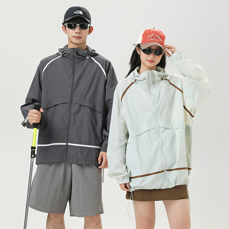 夏季防曬衣UPF50+冰絲外套男女中性款輕薄款戶外露營釣魚防曬服