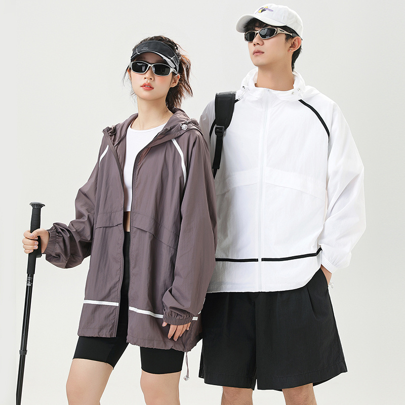 夏季防曬衣UPF50+冰絲外套男女中性款輕薄款戶外露營釣魚防曬服