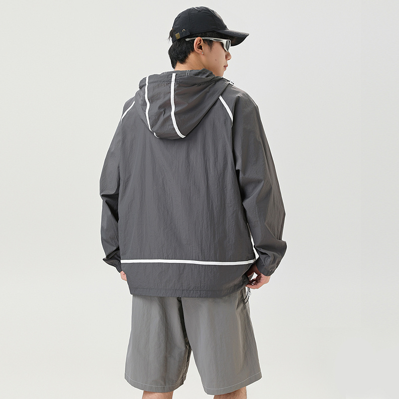 夏季防曬衣UPF50+冰絲外套男女中性款輕薄款戶外露營釣魚防曬服