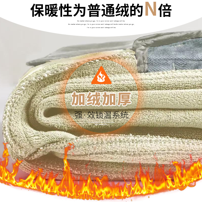實拍加絨加厚刺繡小馬褲女2025冬季辣妹風松弛寬松提臂高腰拖地褲