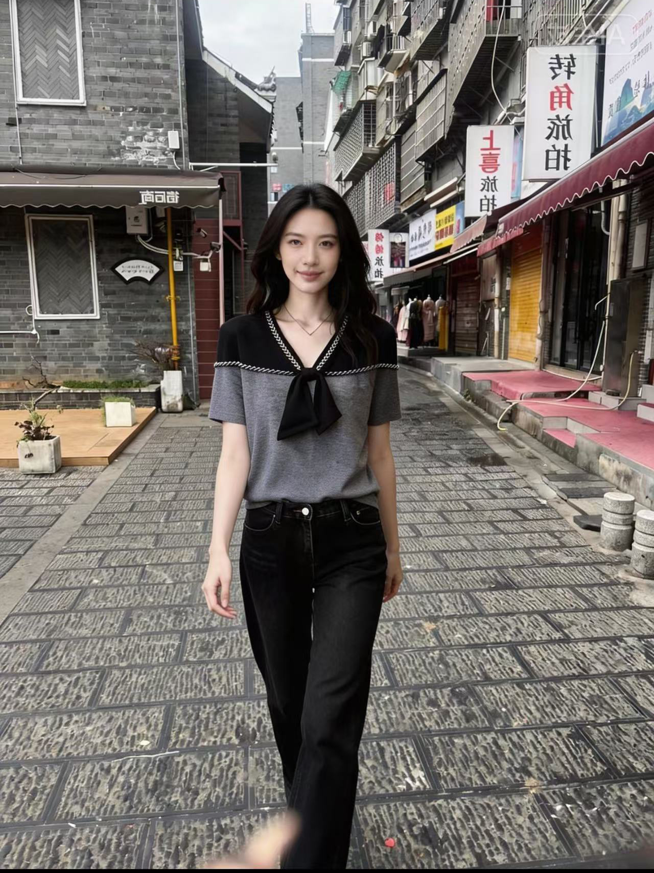 別致獨特超好看上衣高級感2026年春季新款設計感小眾氣質休閑衣服