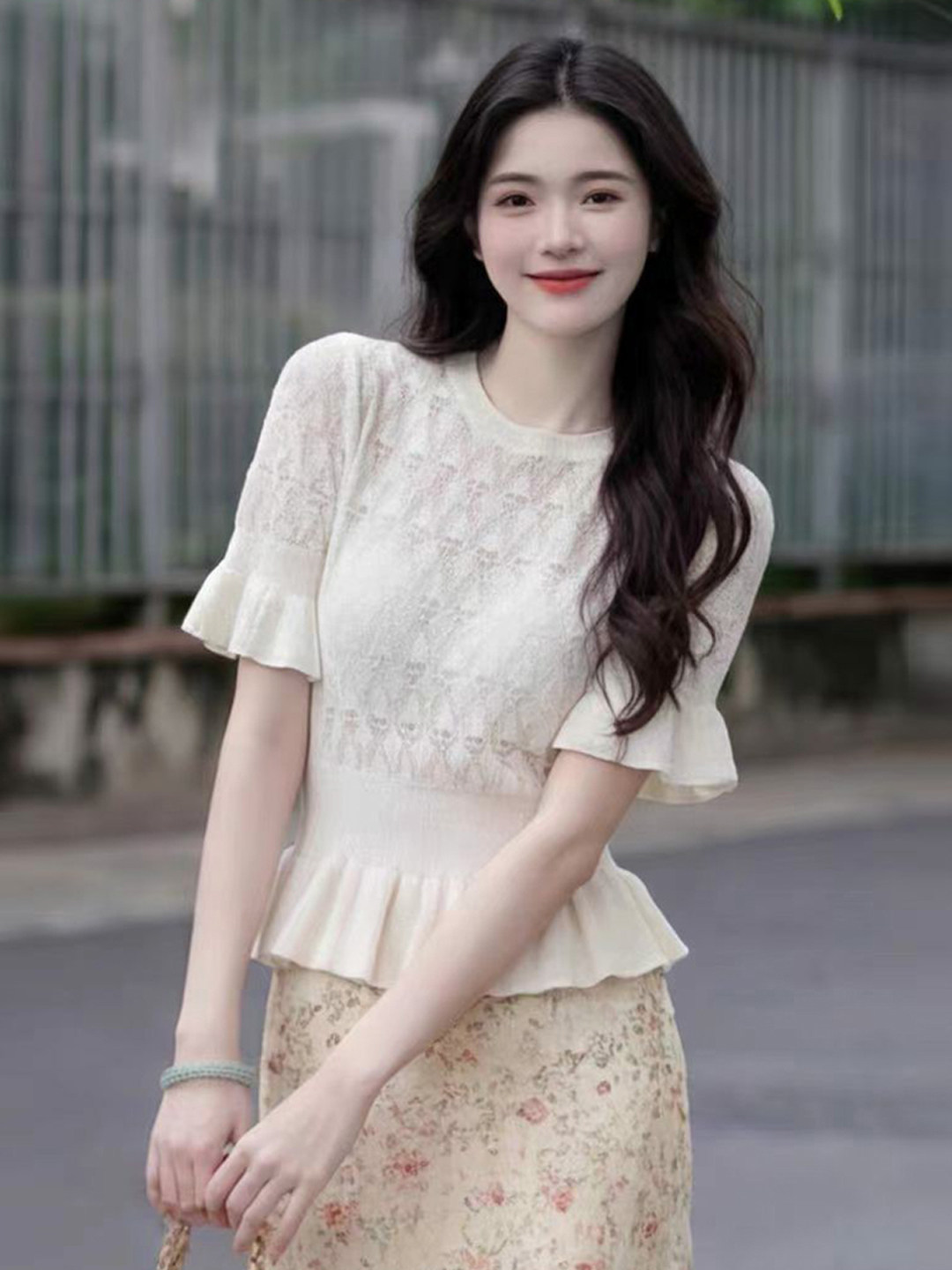 法式氣質白色襯衫女2026夏季新款小個子短款高級感獨特漂亮小上衣