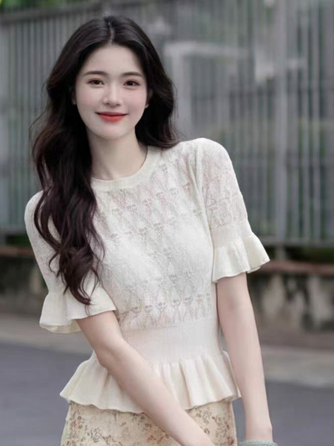法式氣質白色襯衫女2026夏季新款小個子短款高級感獨特漂亮小上衣
