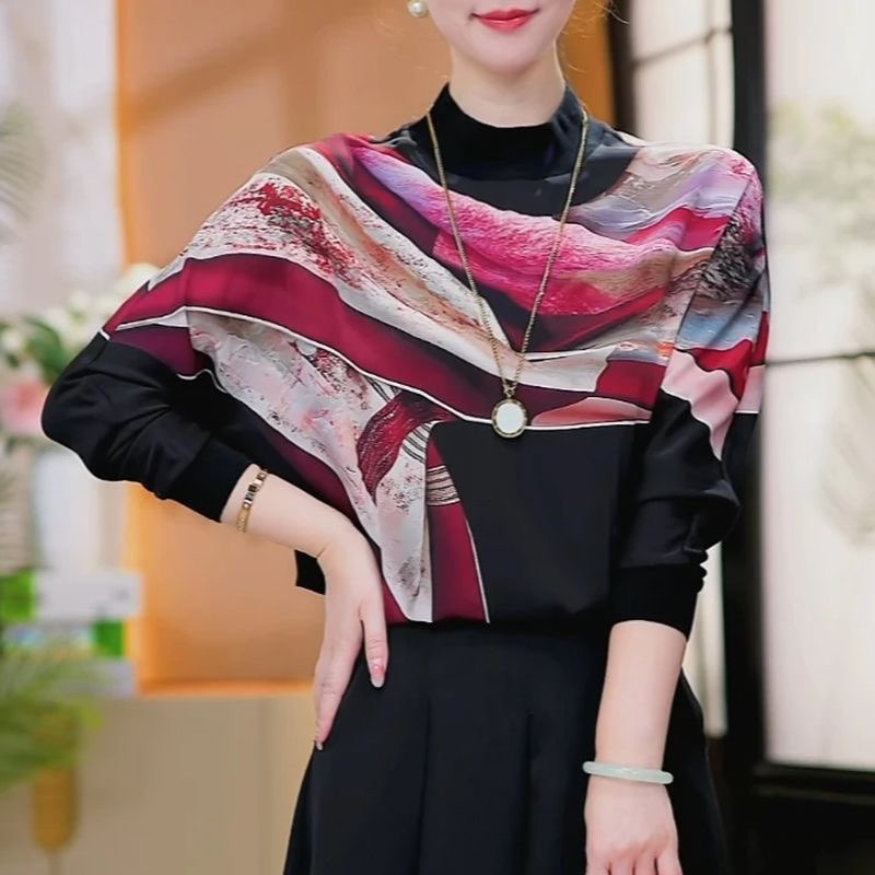 MY13986# 圆领套头百搭长袖宽松T恤女新款休闲简约时尚打底衫上衣女裝...