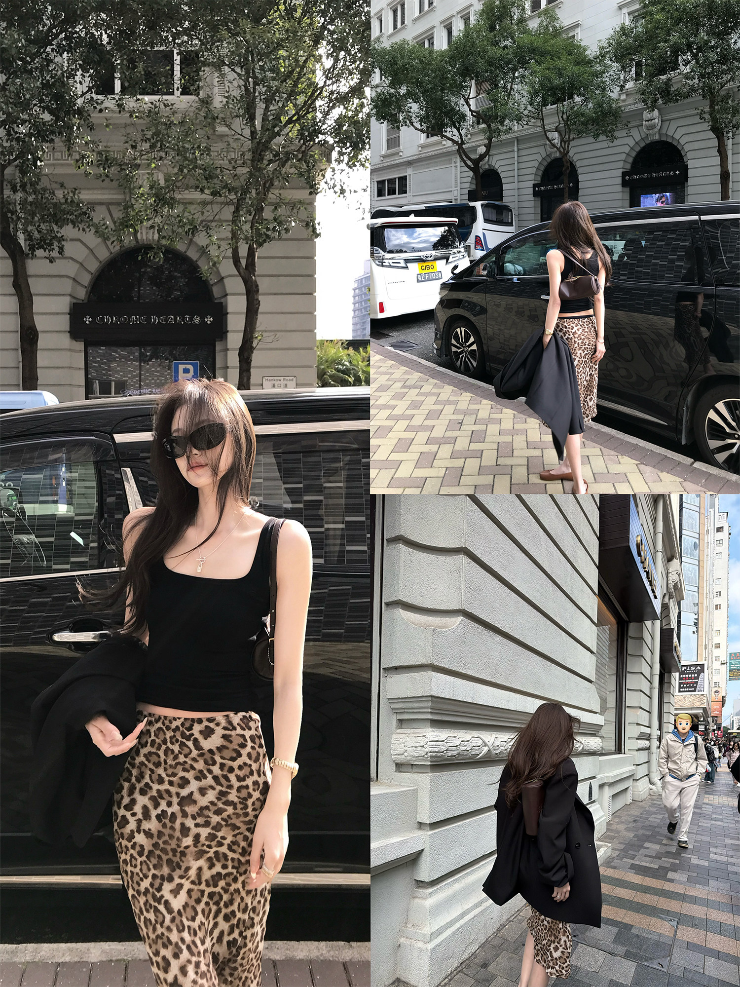 曼妙豹紋&絕美豹紋發財紗裙包容性極高斜裁工藝半身裙