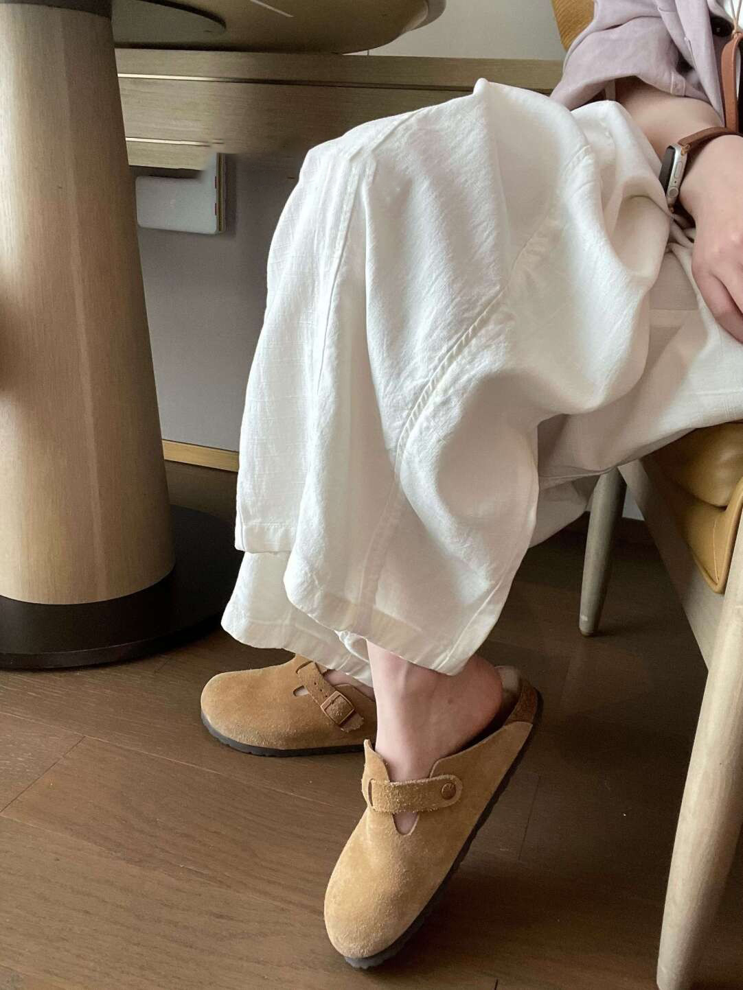 簡約韓版慵懶風垂感天絲麻闊腿褲女夏季薄款寬松顯瘦高腰休閑褲