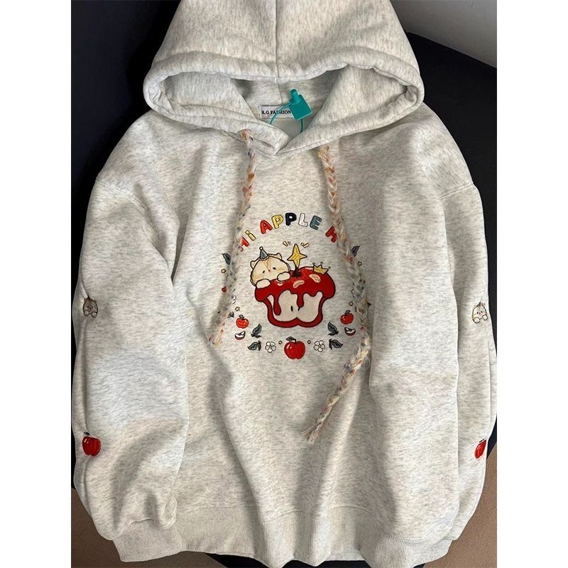 MY14973# 加绒 重工刺绣 纯棉华棉复合原版做工女裝貨源服裝批發