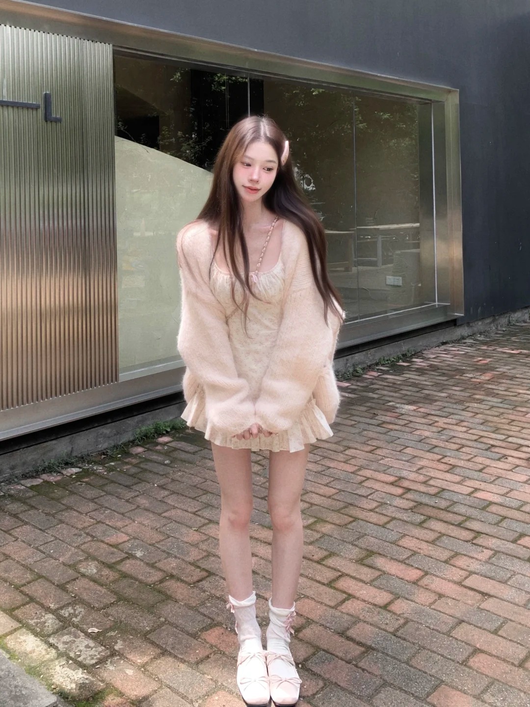溫柔糯糯2025新款秋冬開衫毛衣針織衫外套寬松慵懶風女