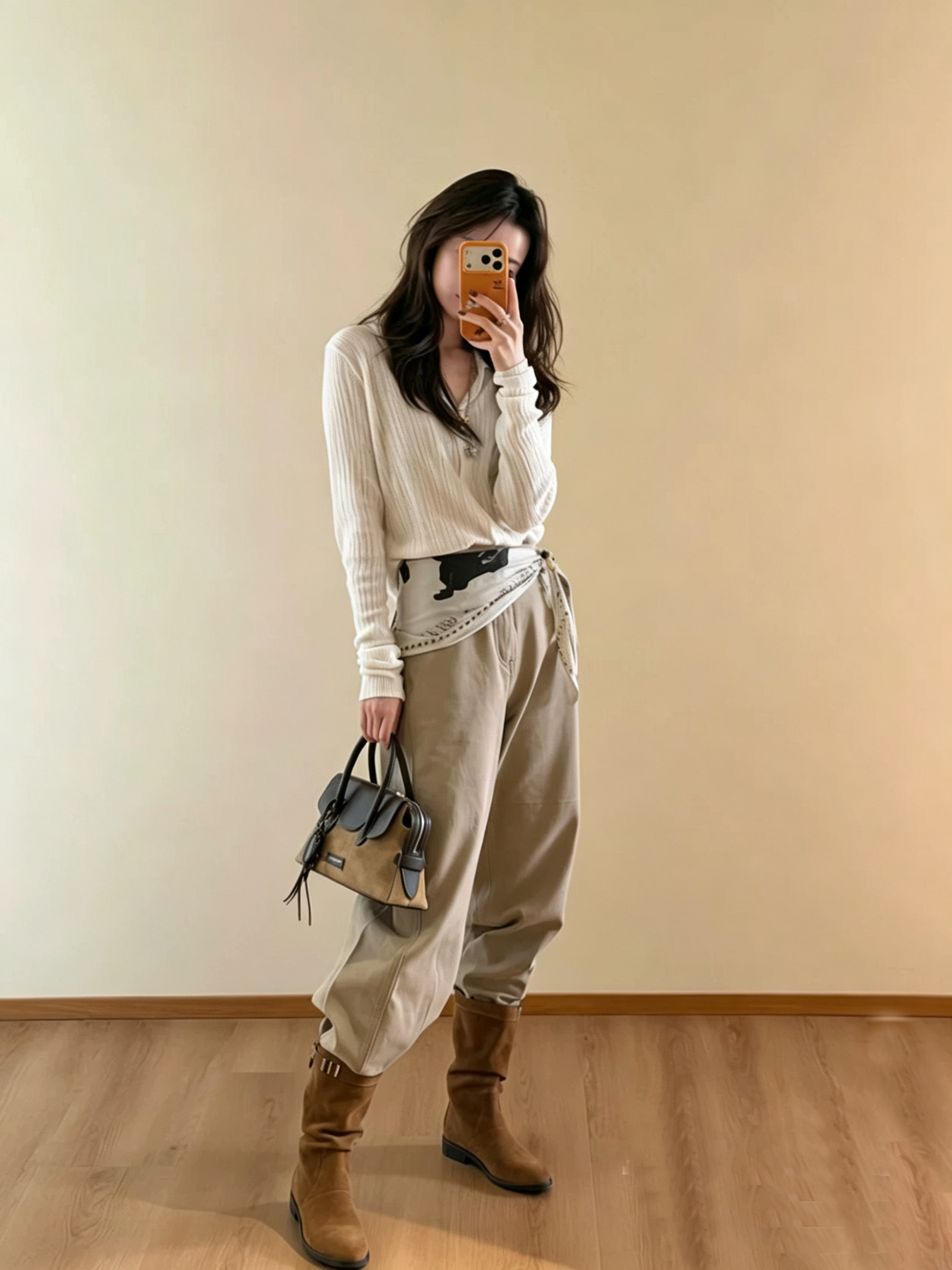 老錢風松弛感防曬罩衫女冰絲針織上衣春夏季寬松v領輕薄長袖t恤女