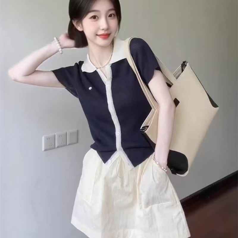 2026超火夏日小個子巨好看的夏裝穿搭配一整套上衣裙子兩件套裝女