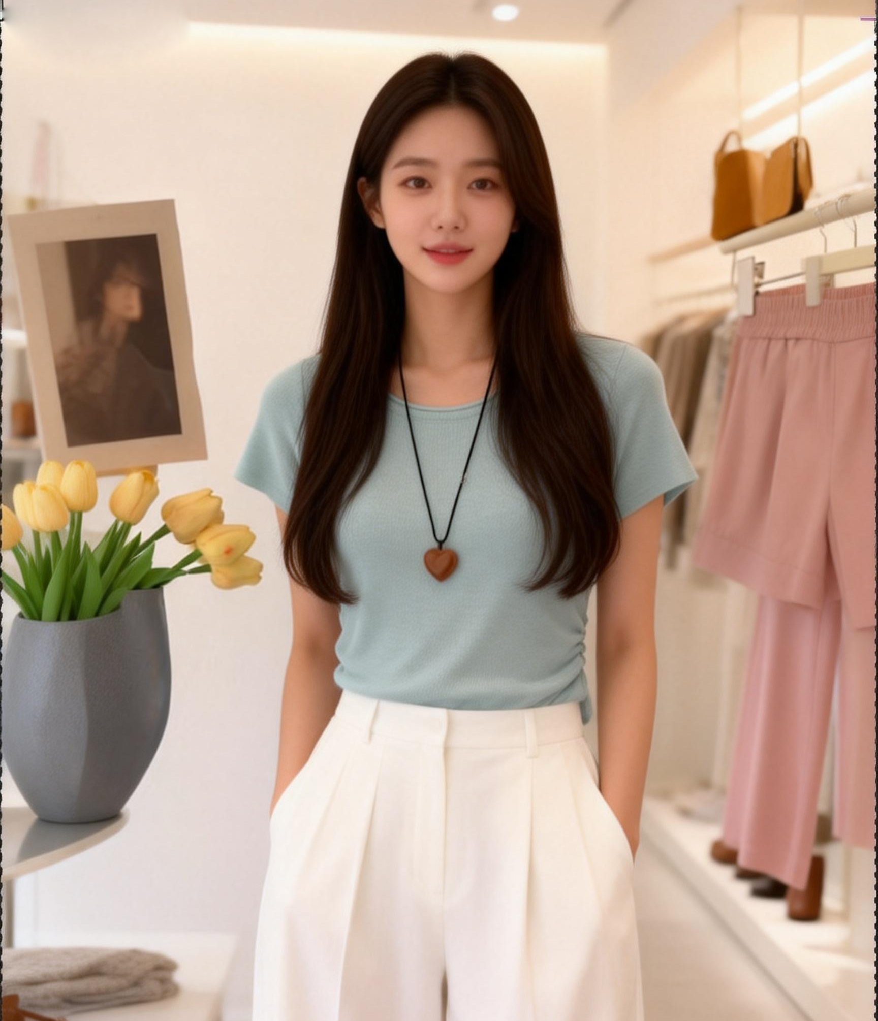 MY17082# 夏季韩版卷边圆领褶皱百搭羊毛针织衫短袖褶皱设计感短袖上衣...