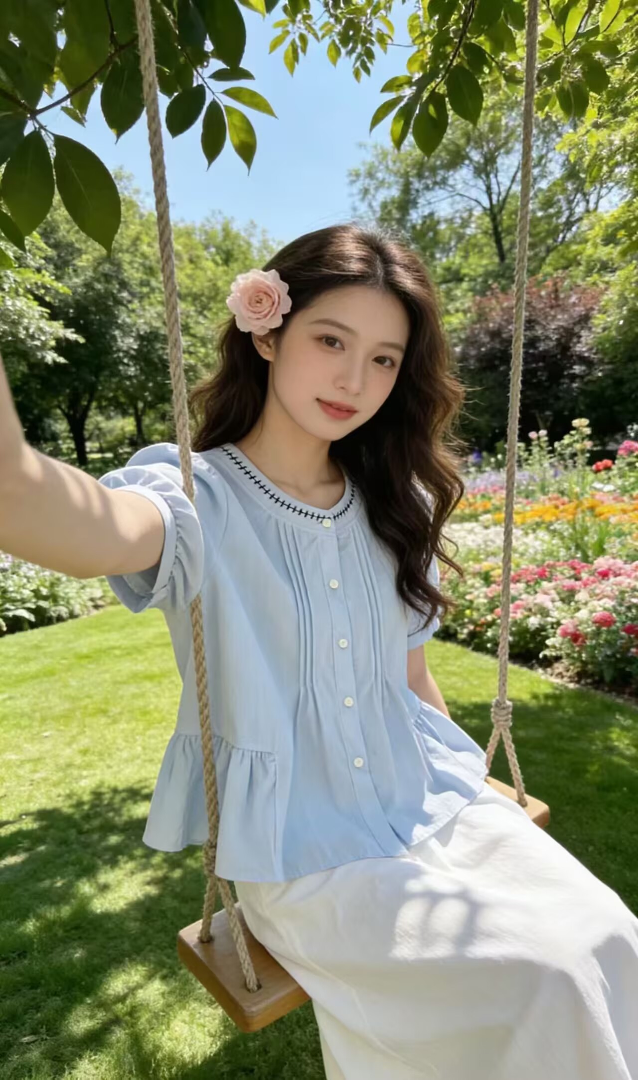 特別漂亮上衣設計感小眾女2026夏新款巨好看的穿搭高端高級感大碼