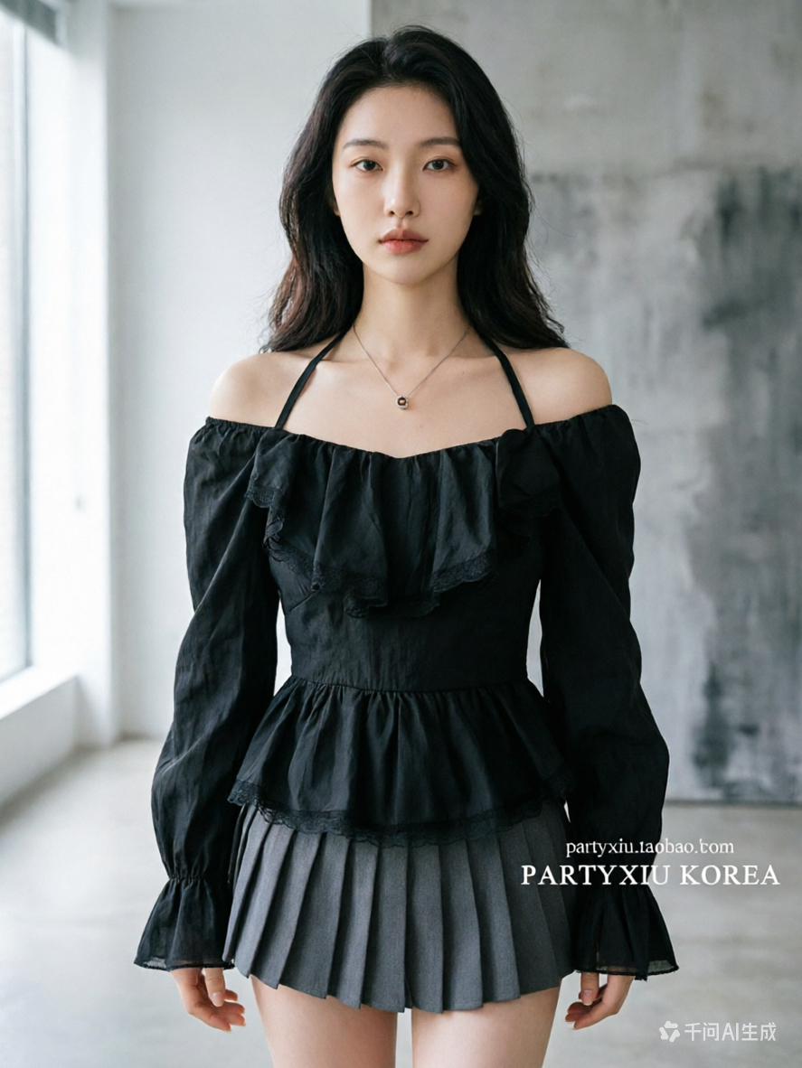 2026白色純欲風上衣甜辣小眾設計感大碼女v領性感顯瘦蕾絲襯衫
