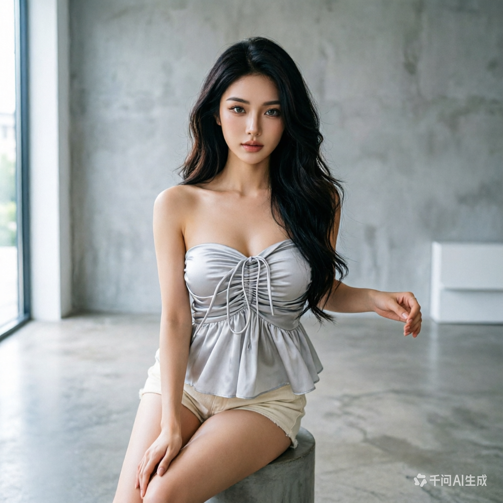 2026溫柔風褶皺收腰小吊帶背心女外穿高級感夏季辣妹掛脖抹胸上衣