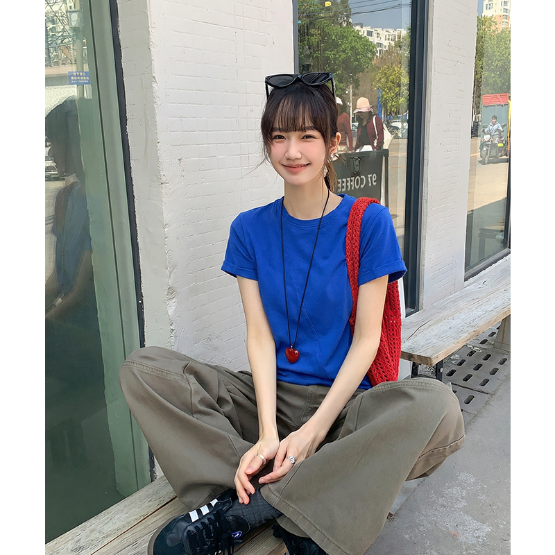 實拍實價#t恤女ins春2026新款獨特別致設計感系小眾上衣