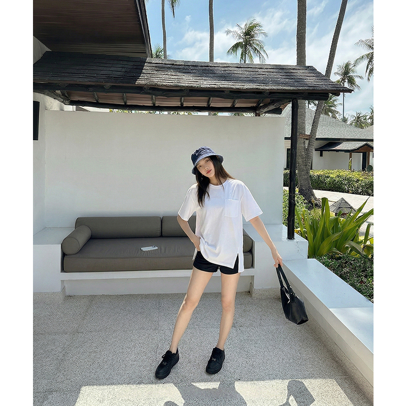 AI實價白色v領蝴蝶結系帶鏤空女上衣2026新款夏季修身顯瘦正肩