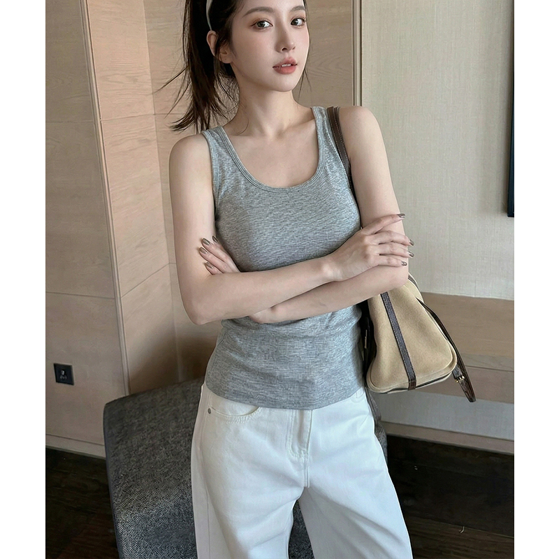 AI實價吊帶背心內搭外穿夏季2026新款韓版簡約百搭無袖上衣女