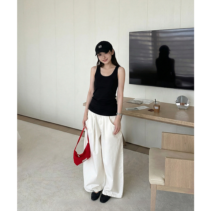 AI實價吊帶背心內搭外穿夏季2026新款韓版簡約百搭無袖上衣女