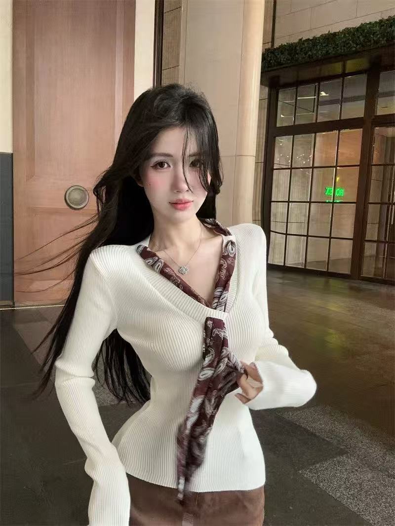 MY15331# 小香秀款五角星提花大毛领连帽短款外套女慵懒高级针织开衫女...