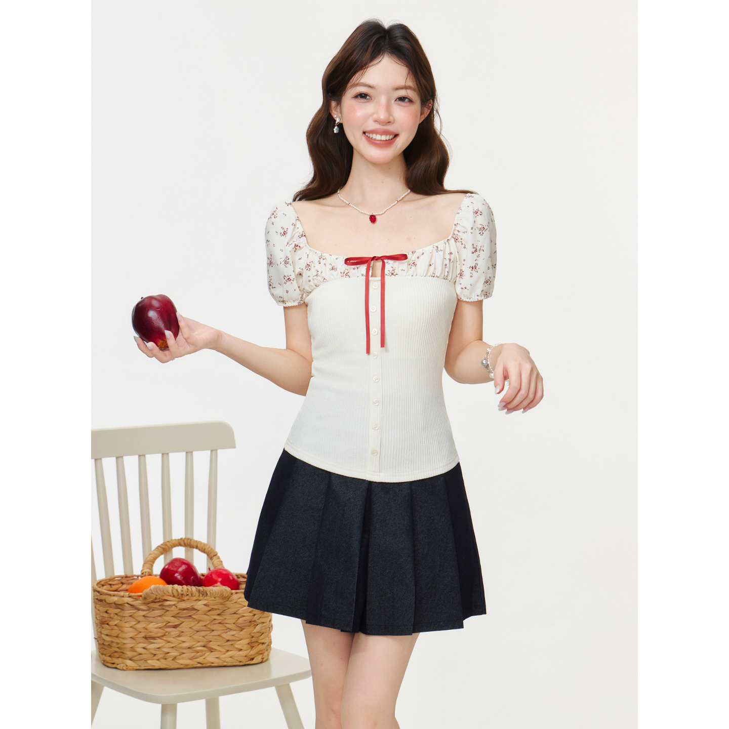 RY2768# 实拍实价短袖t恤女2026新款夏季一字肩修身辣妹露肩韩系短...