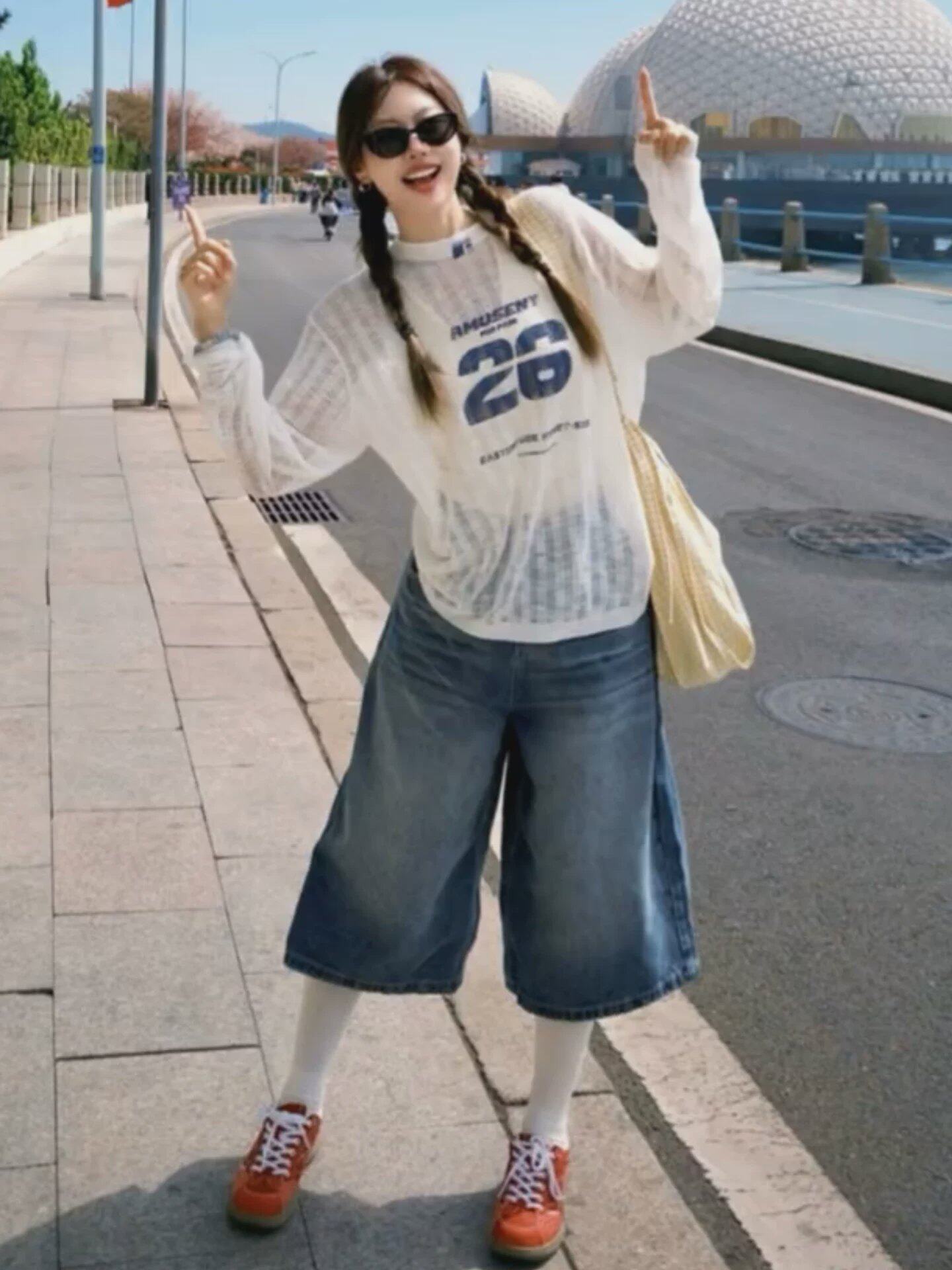 大碼女裝鏤空薄款防曬針織罩衫2026夏季胖mm顯瘦遮肉寬松長袖上衣