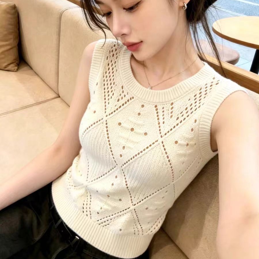 韓系漂亮小吊帶上衣2026新款獨特漂亮內搭無袖坎肩背心女夏季外穿