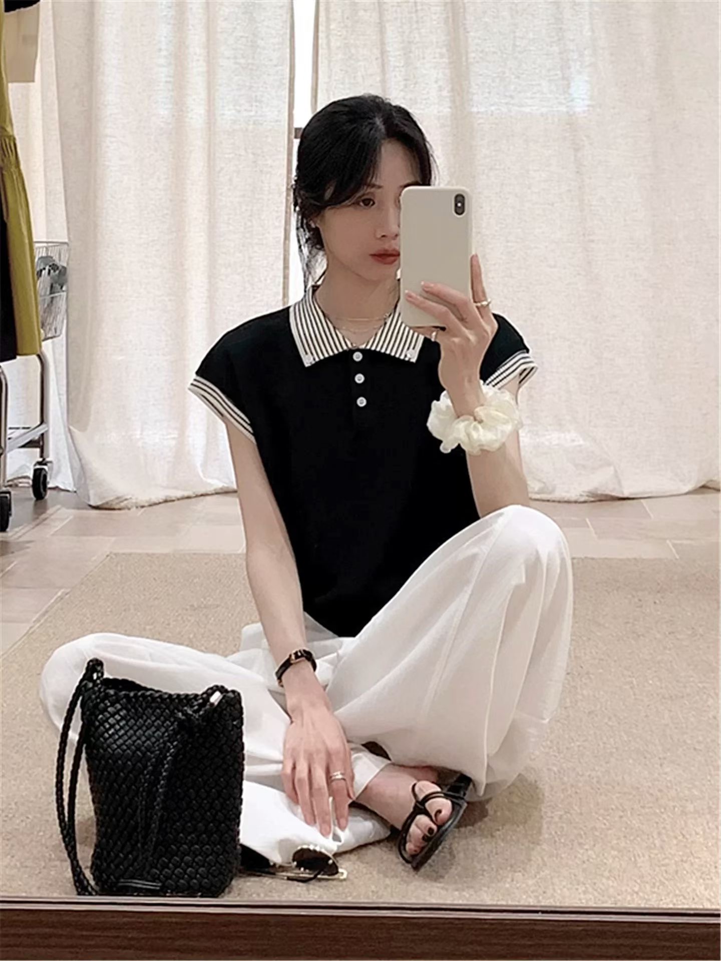小仙倪子絕美韓女開衫女春夏超好看針織衫薄款披肩系帶外套小上衣