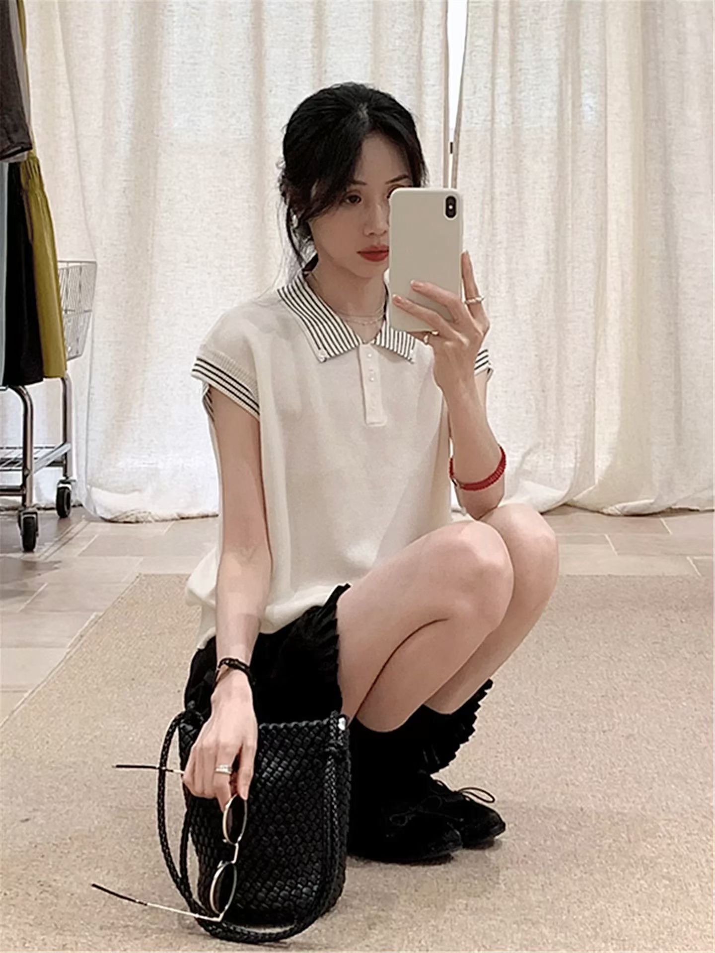 小仙倪子絕美韓女開衫女春夏超好看針織衫薄款披肩系帶外套小上衣
