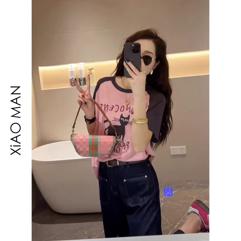 高腰休閑設計天絲九分闊腿牛仔褲女2026夏新款小個子八分直筒褲子