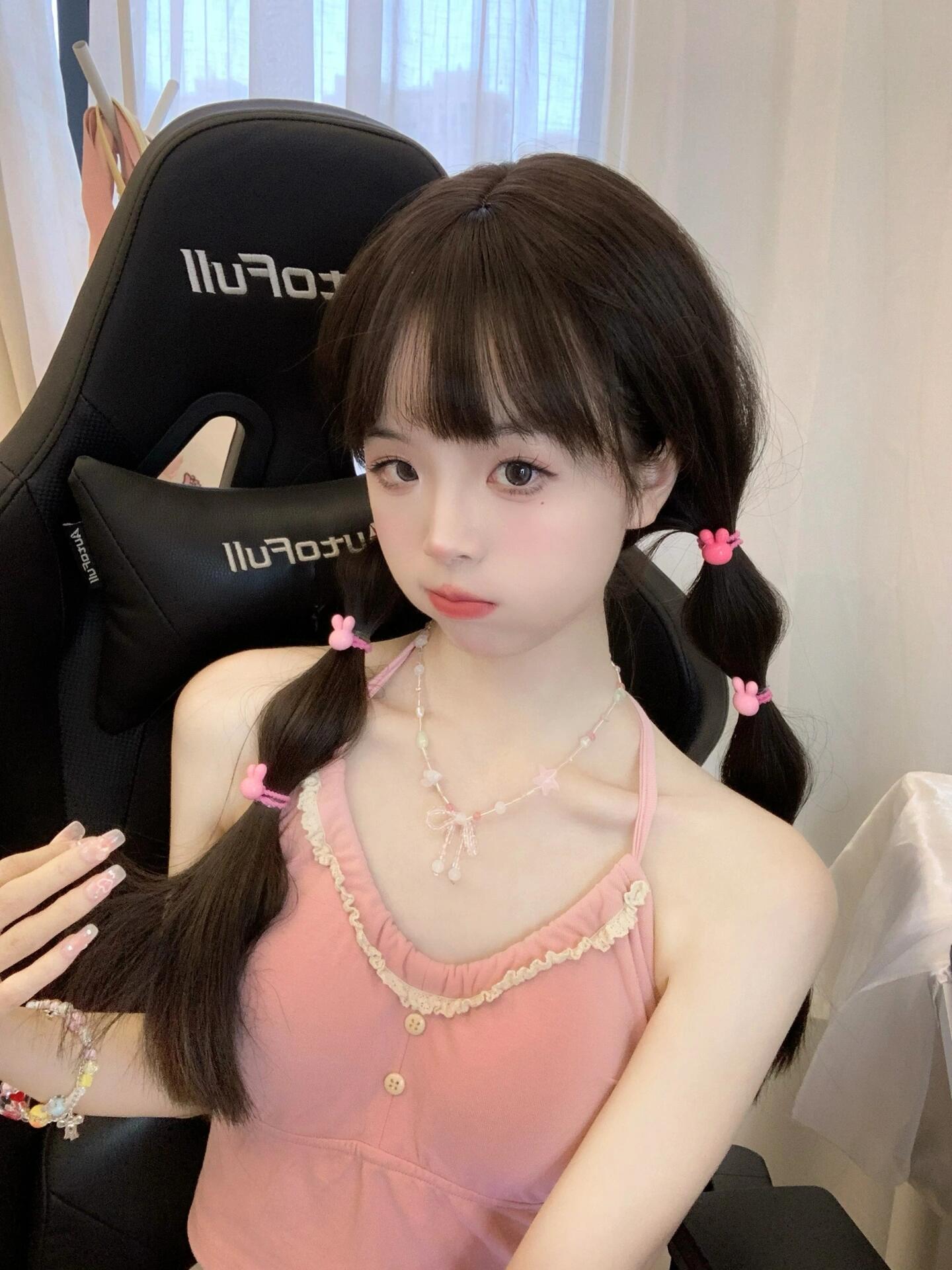 MY11122# like a doll 带胸垫！纯欲挂脖吊带背心上衣女女裝貨源服裝批發