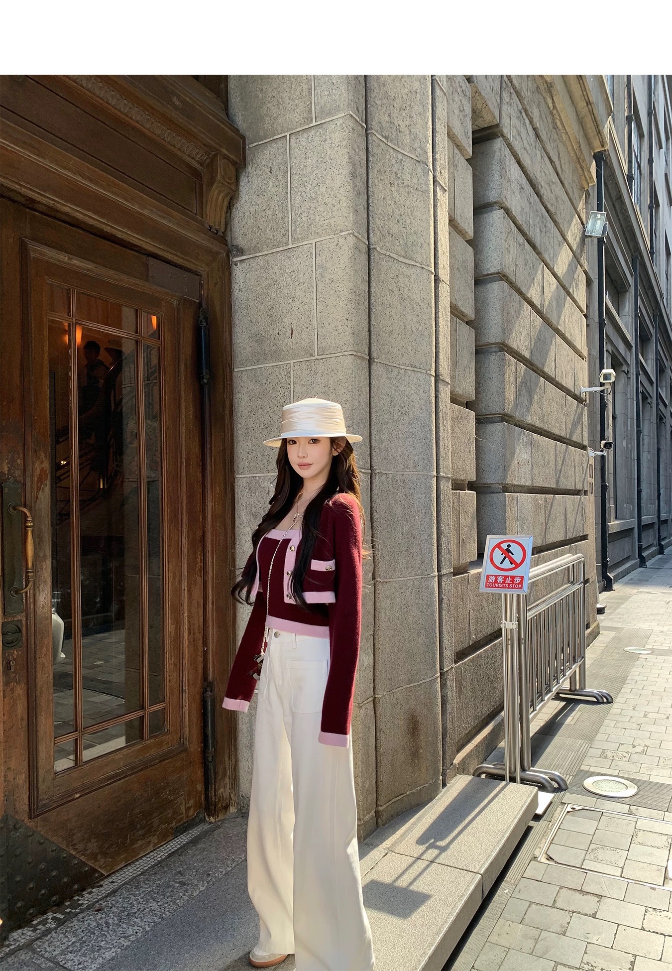 CHICYOU "Lux系列 質感升級" 彈力不變形口袋直筒牛仔褲女