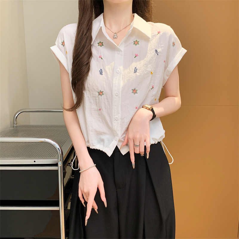 MY11541# 刺绣图案女裝貨源服裝批發