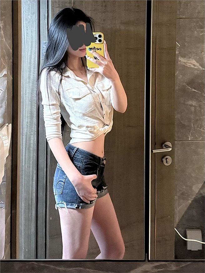 小個子復古設計感卷邊牛仔超短褲女夏季辣妹性感低腰緊身包臀熱褲