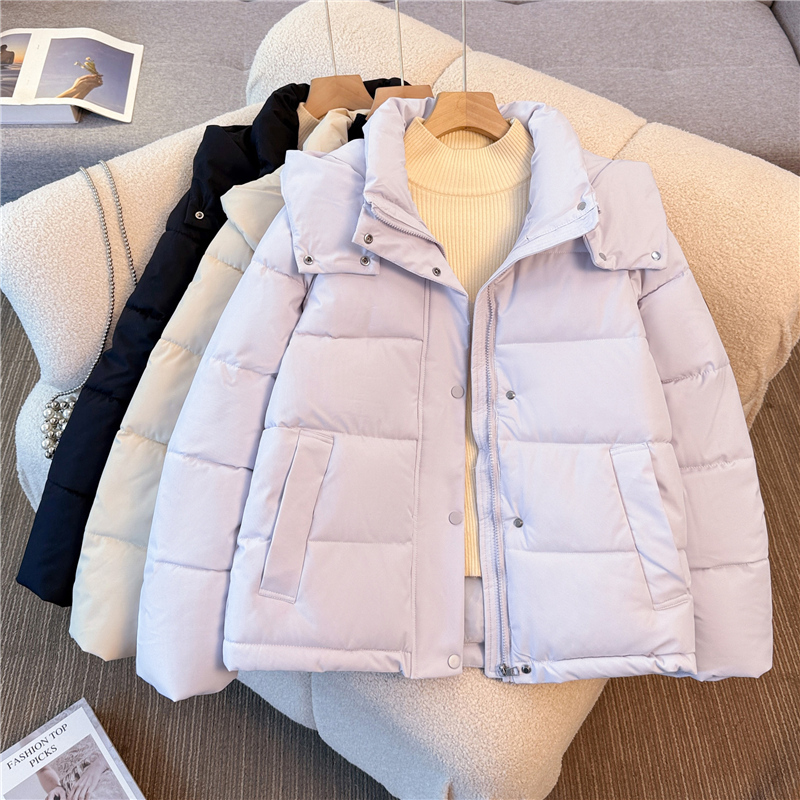 MY14782# 羽绒棉服女新款今年爆款大码胖mm加厚棉衣外套棉袄女裝貨源服裝批發