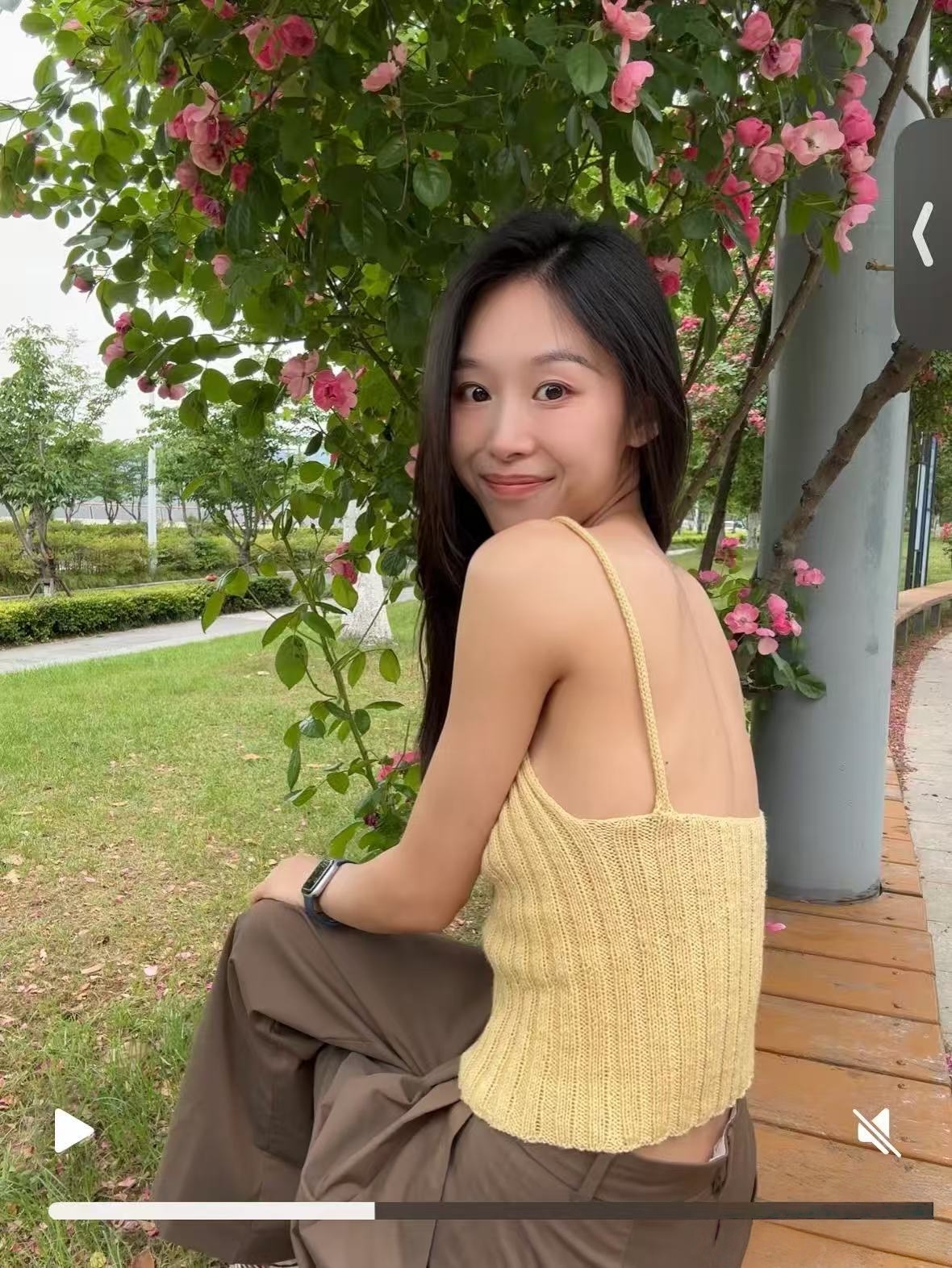 針織小吊帶背心女春夏外穿西裝內搭純色v領打底性感美背辣妹上衣
