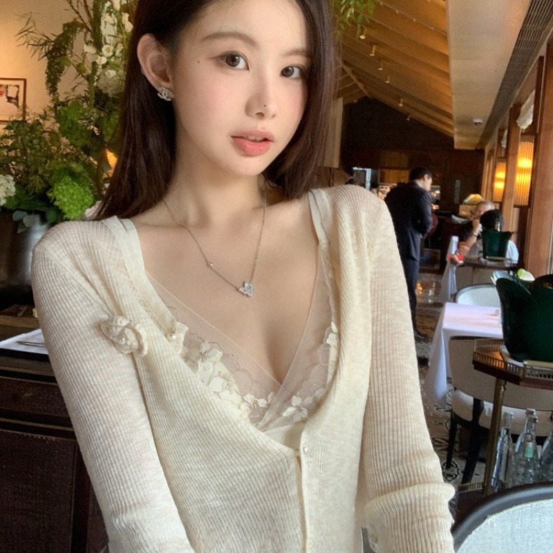 超絕冰感氣質修身顯瘦防曬針織開衫外搭夏季小外套