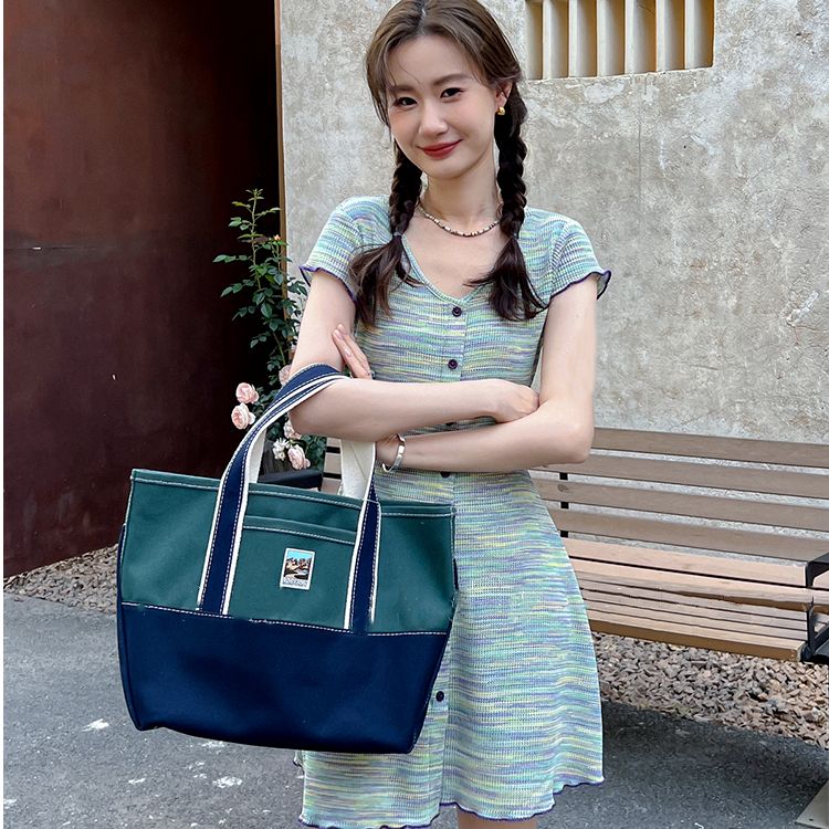 MY7935# 夏季新款收腰辣妹修身显瘦彩色纹V领短款短袖小个子连衣裙女女裝貨源服裝批發