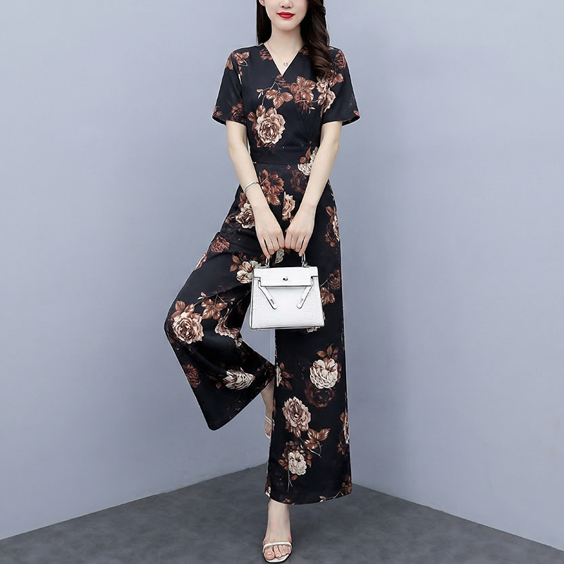 RY1812# 2026新款高端独特连体裤超好看气质女神范时尚连体裤子女夏...