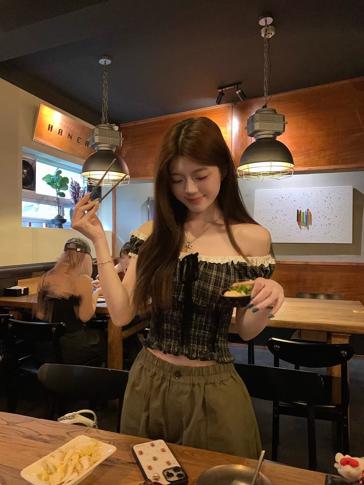 2026夏季甜美風新款八奶同款褶皺拼接無袖吊帶背心兩穿上衣