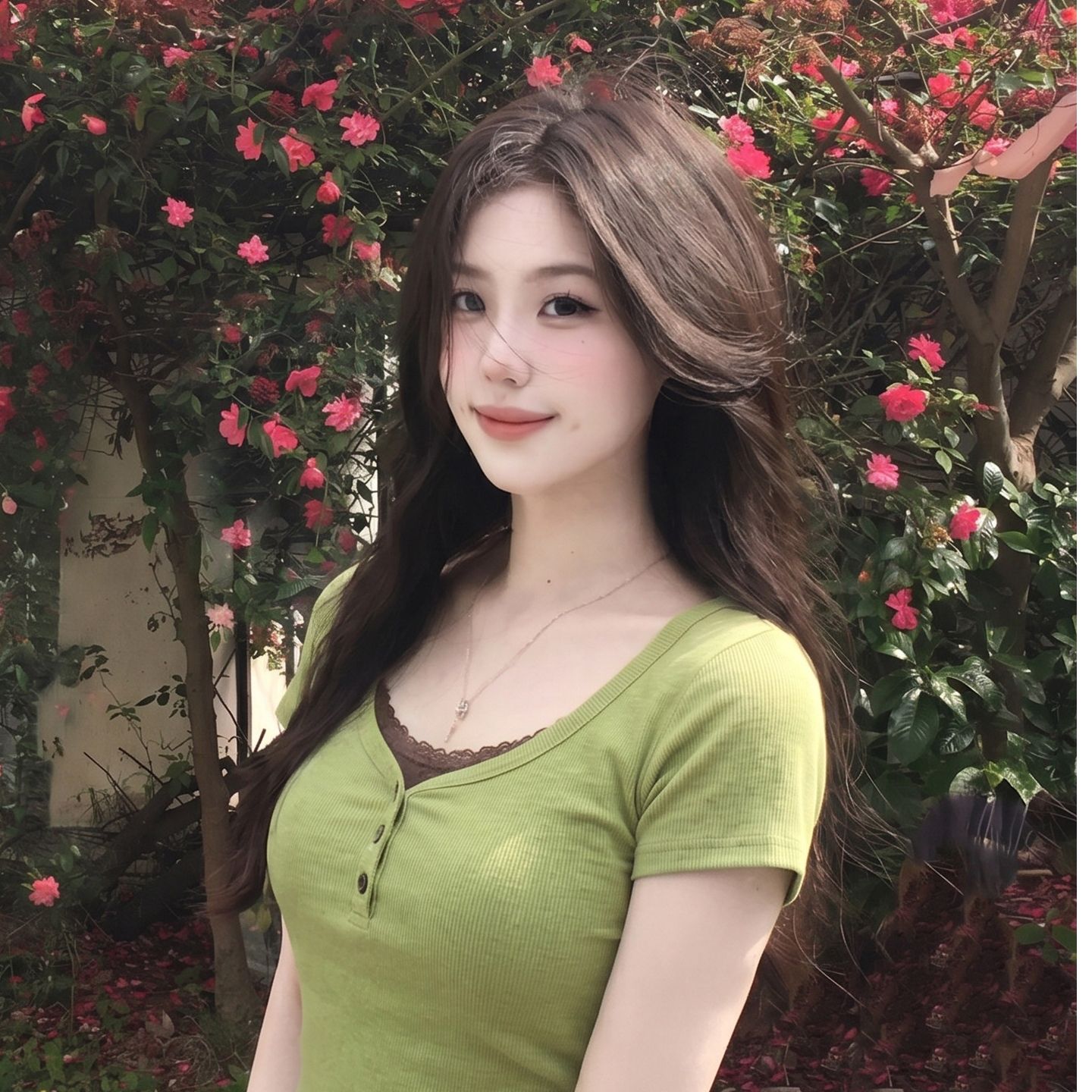 假兩件蕾絲拼接圓領短袖T恤女2026夏季修身韓系辣妹風上衣