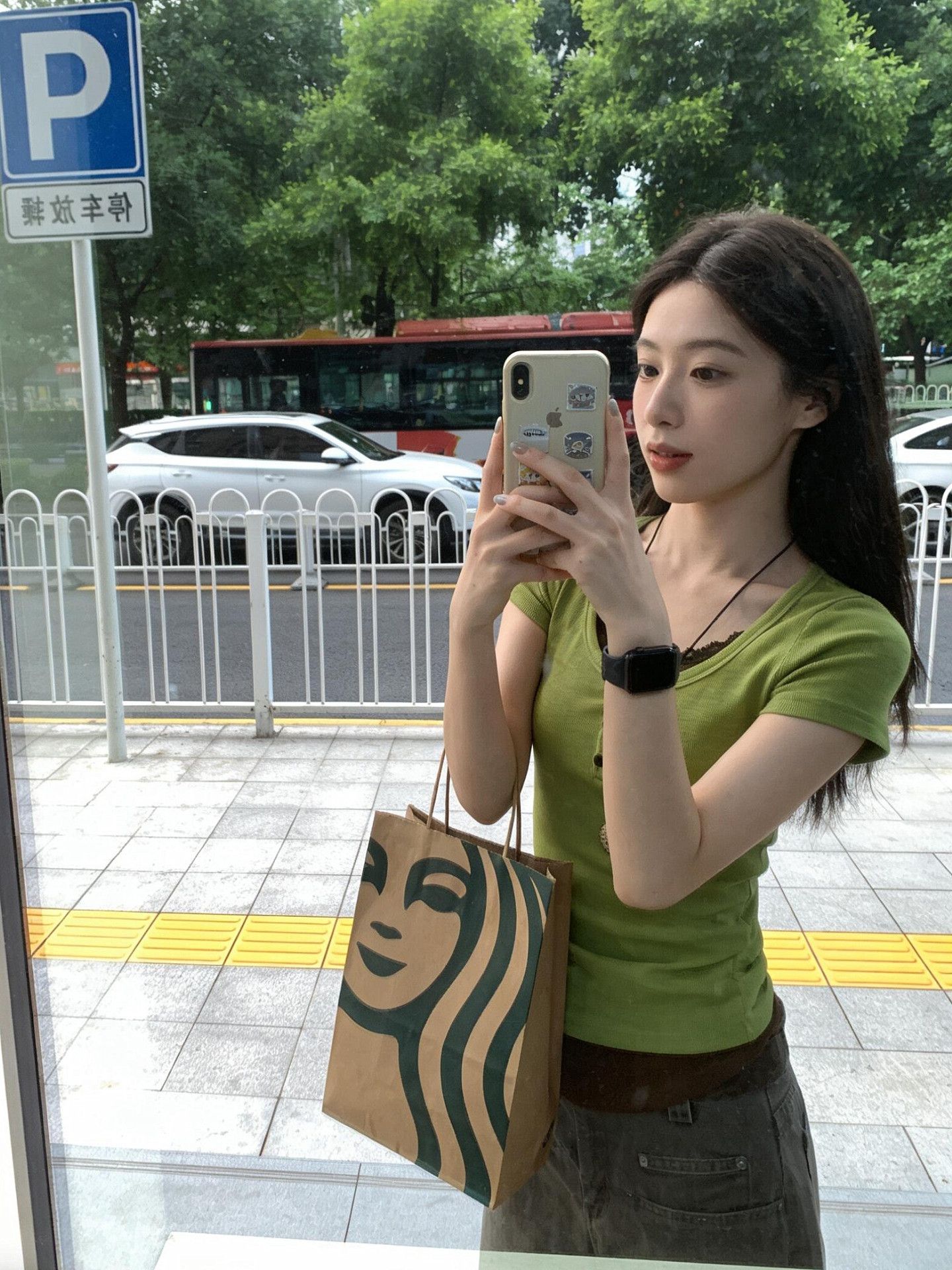蕾絲拼接假兩件正肩短袖t恤女夏季巨好看的修身緊身短款上衣