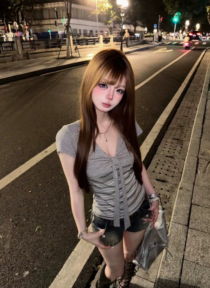 美式扭結蝴蝶結條紋拼接正肩短袖T恤女夏設計感辣妹修身短款上衣