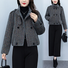 批发<b class='q'>实拍</b>2025年新款气质时尚小香风上衣潮流显瘦百搭短款女士休闲外套