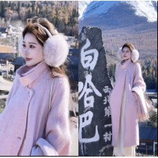 批发婷婷冬日暖阳 拉绒 镇店级冬季大衣系列25DK6320